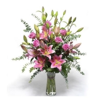 ROSES AND LILIES